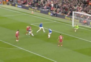 ultimo gol de diogo jota con el liverpool fue ante el everton